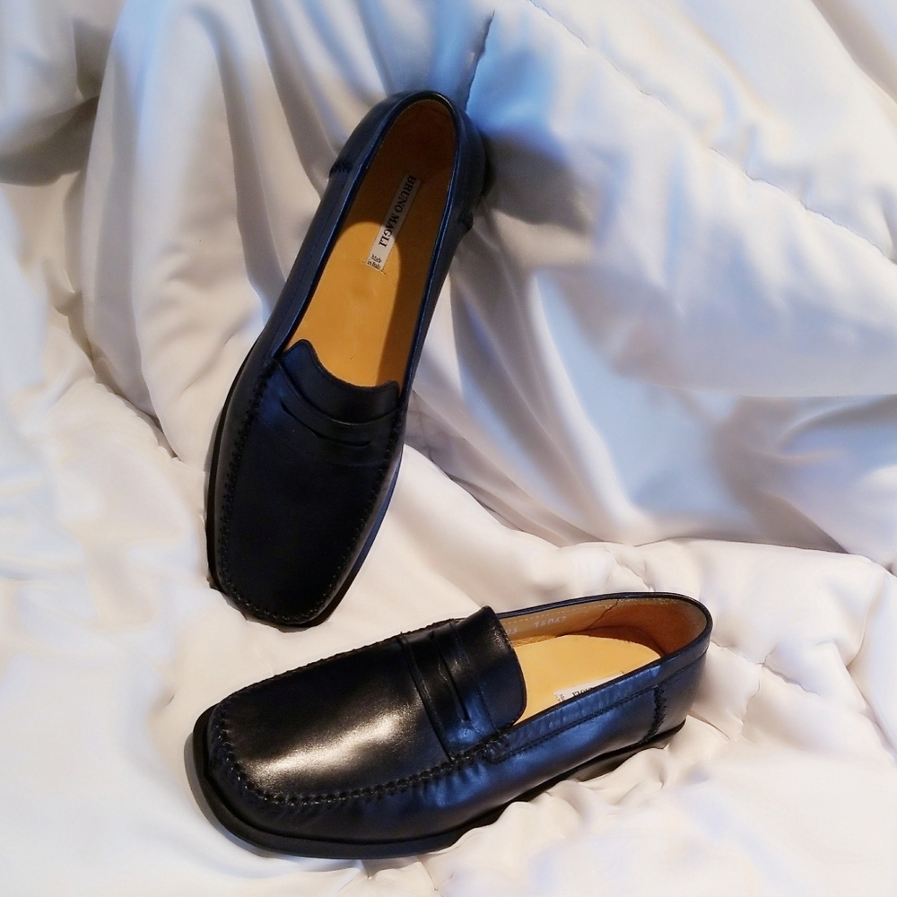 Bruno Magli Leather Loafers